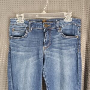 KUT from the Kloth Women's Blue Denim Skinny Fit Jeans Size 4